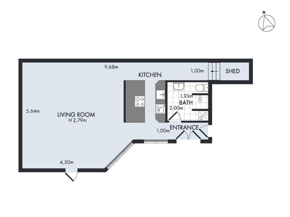 Sanders City - Spacious Studio Apartment Copenhagen Exterior photo